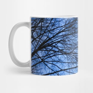 Lots Of Trees Under Blue Sky Pattern Art Mug